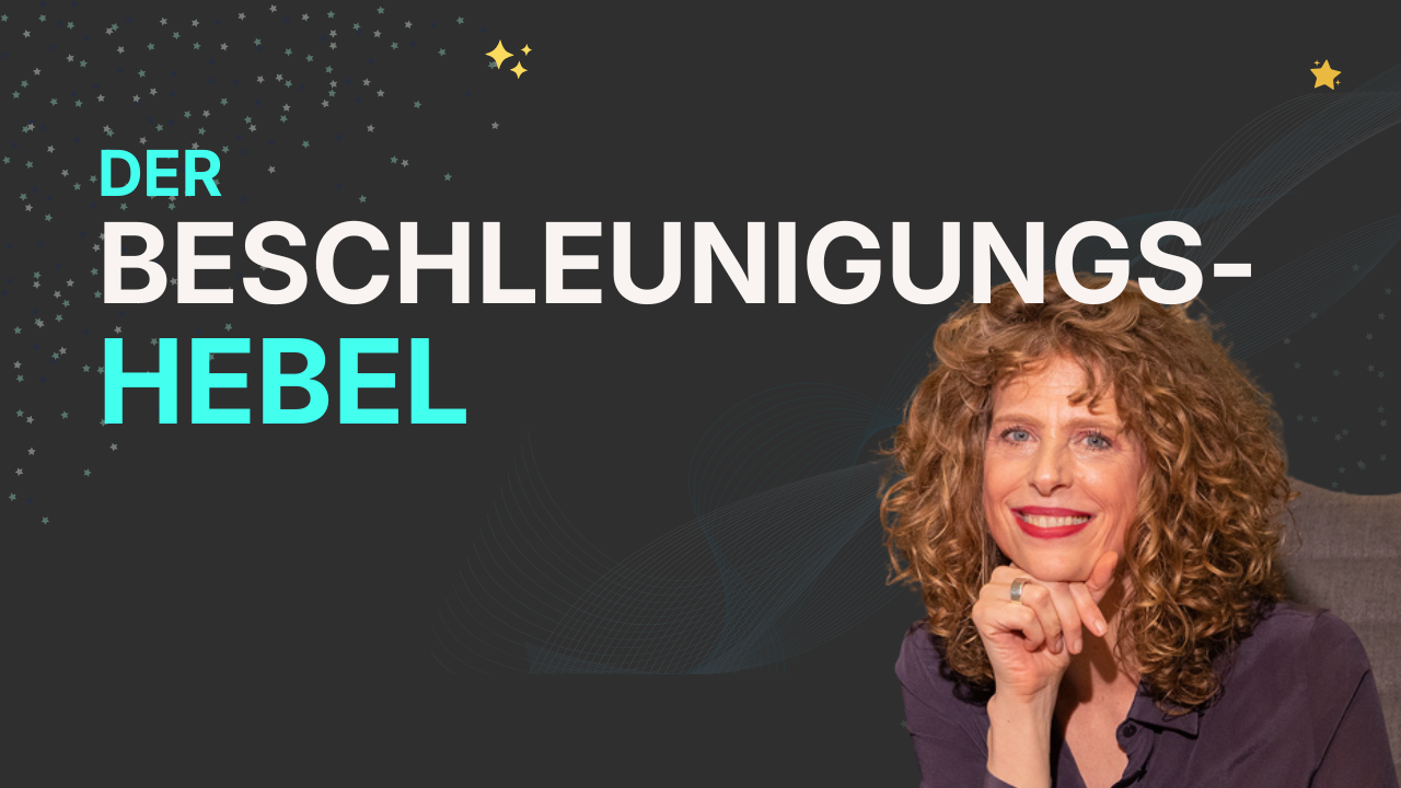 Der Beschleunigungs-Hebel